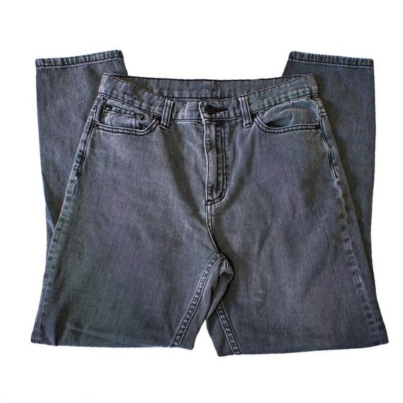 Urban Outfitters BDG Grey/Faded Black Mom High Rise Denim Jeans - Picture 1 of 4